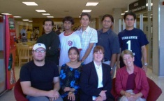 International Student Council members and advisors